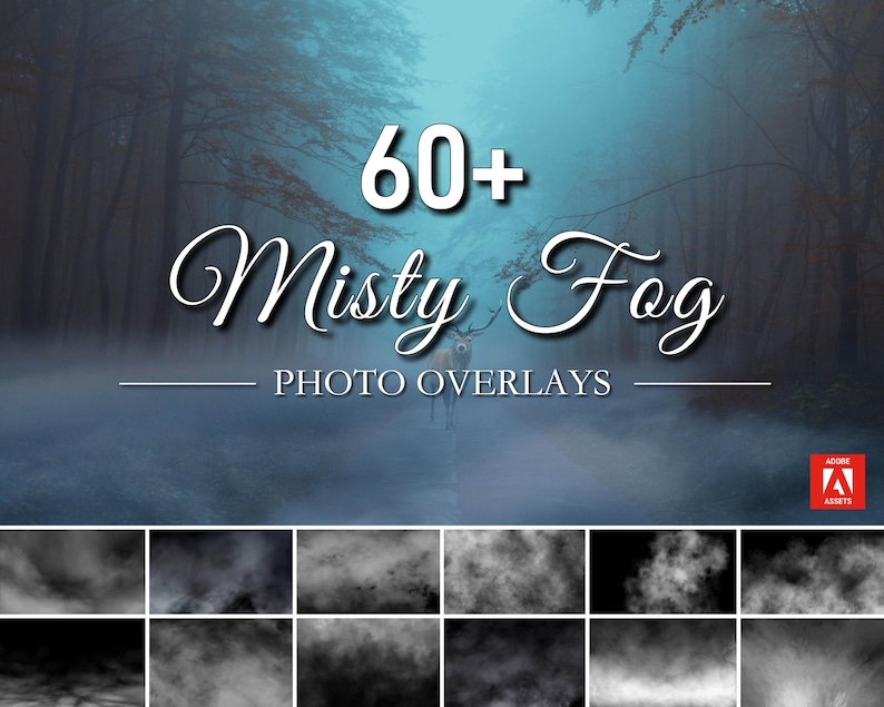 60+ Fog Photo Overlays for Photoshop | Mist, Smoke & Atmospheric ...