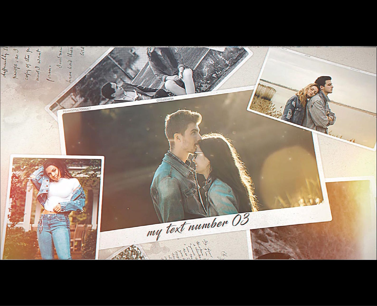 Rustic Memory Slideshow Memories Photo Slideshow Template for After Effects – Collage ...