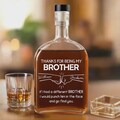 Personalized Fist Bump Whiskey Decanter – Brother Gift, Bar Decor product logo