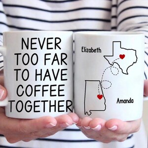 Cheruring Moments with Besties Tasse - Personalisiertes Weihnachtsgeschenk für Beste Freunde, individuelle Weihnachtstasse für Besties