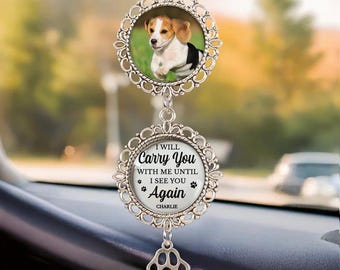 Ornamento commemorativo personalizzato per auto: regalo di condoglianze personalizzato