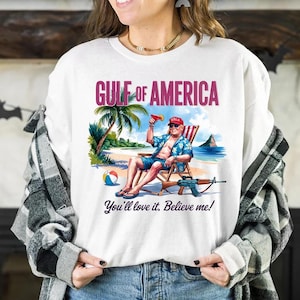 Trump Gulf of America Patriotic Tee – Funny Trump Statement Unisex T‑Shirt, MAGA Republican Shirt