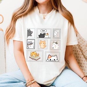 Chemise timbre chat FDT, chemise manifestation anti-atout, chemise politique drôle, chemise f ** k Donald Trump, t-shirt chat style carte postale, t-shirt manifestation anti-MAGA