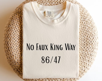 No Kings in America Tee: Political Protest Shirt