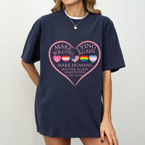Political Humor, Anti-Lying, Make Lying Wrong Again Shirt, Human’s Rights Apparel, Sarcastic Political, Bold Statement, Gift for Activists