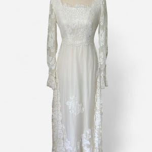 Exquisite original Vintage 1960s wedding dress