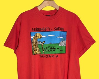 Red Serengeti-Safari Tanzania T-shirt