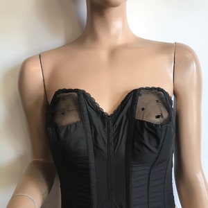 Black 60s Bustier image 2