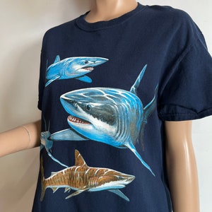 80s Shark T Shirt image 6