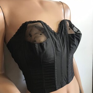 Black 60s Bustier image 8