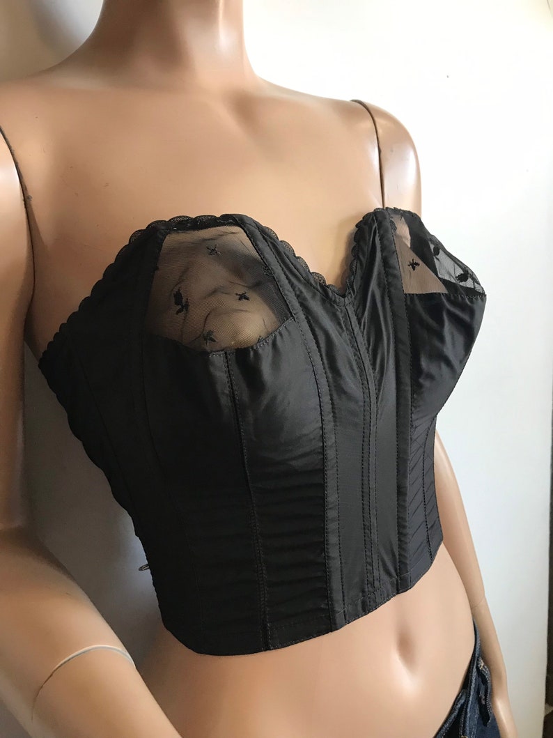 Black 60s Bustier image 8