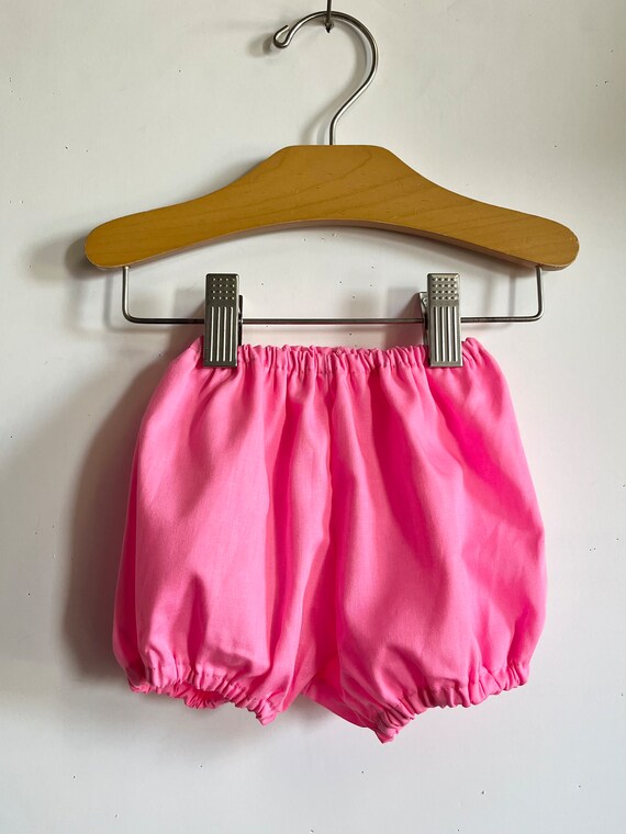 Vintage Pink and White 70s Infant Set - image 3