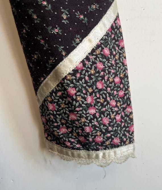 XS Gunne Sax Blue Floral Prairie Dress - image 6