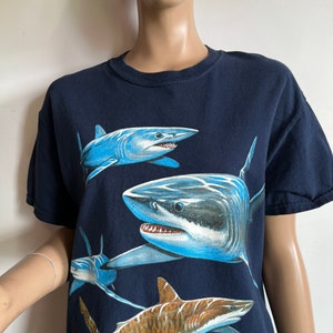 80s Shark T Shirt image 2