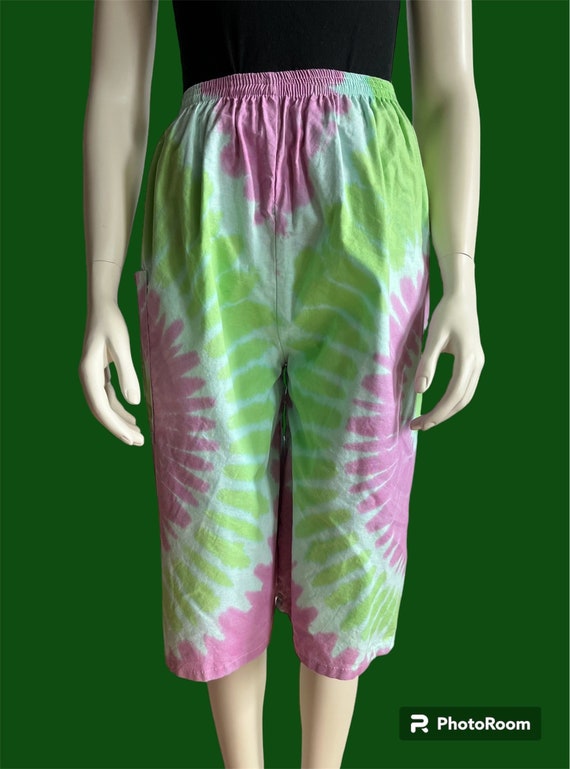 Small Tie Dye Shorts - image 1