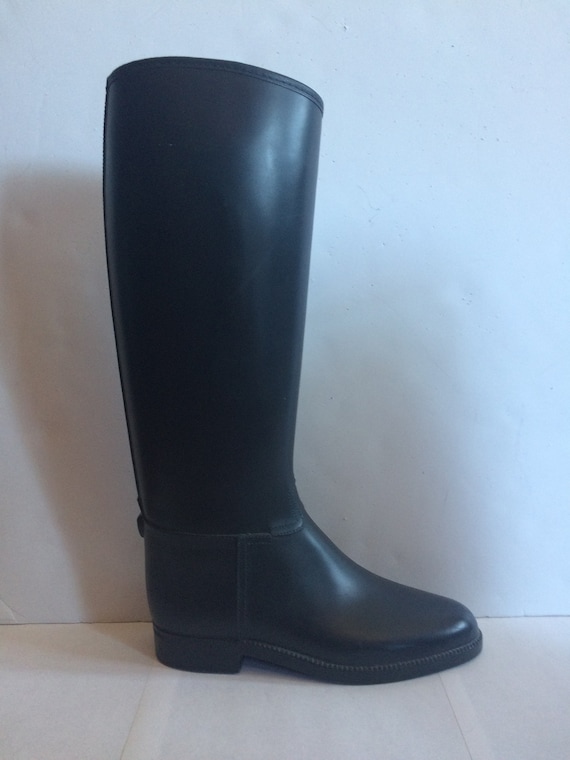 pvc riding boots