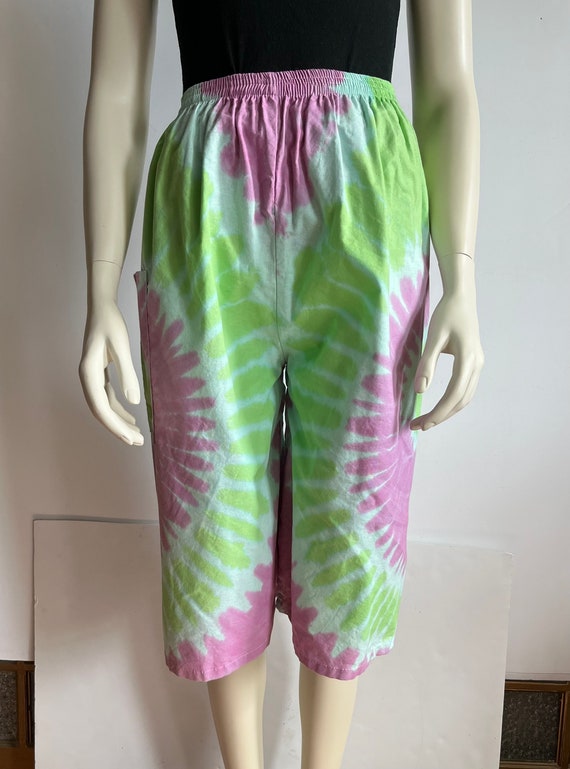 Small Tie Dye Shorts - image 3