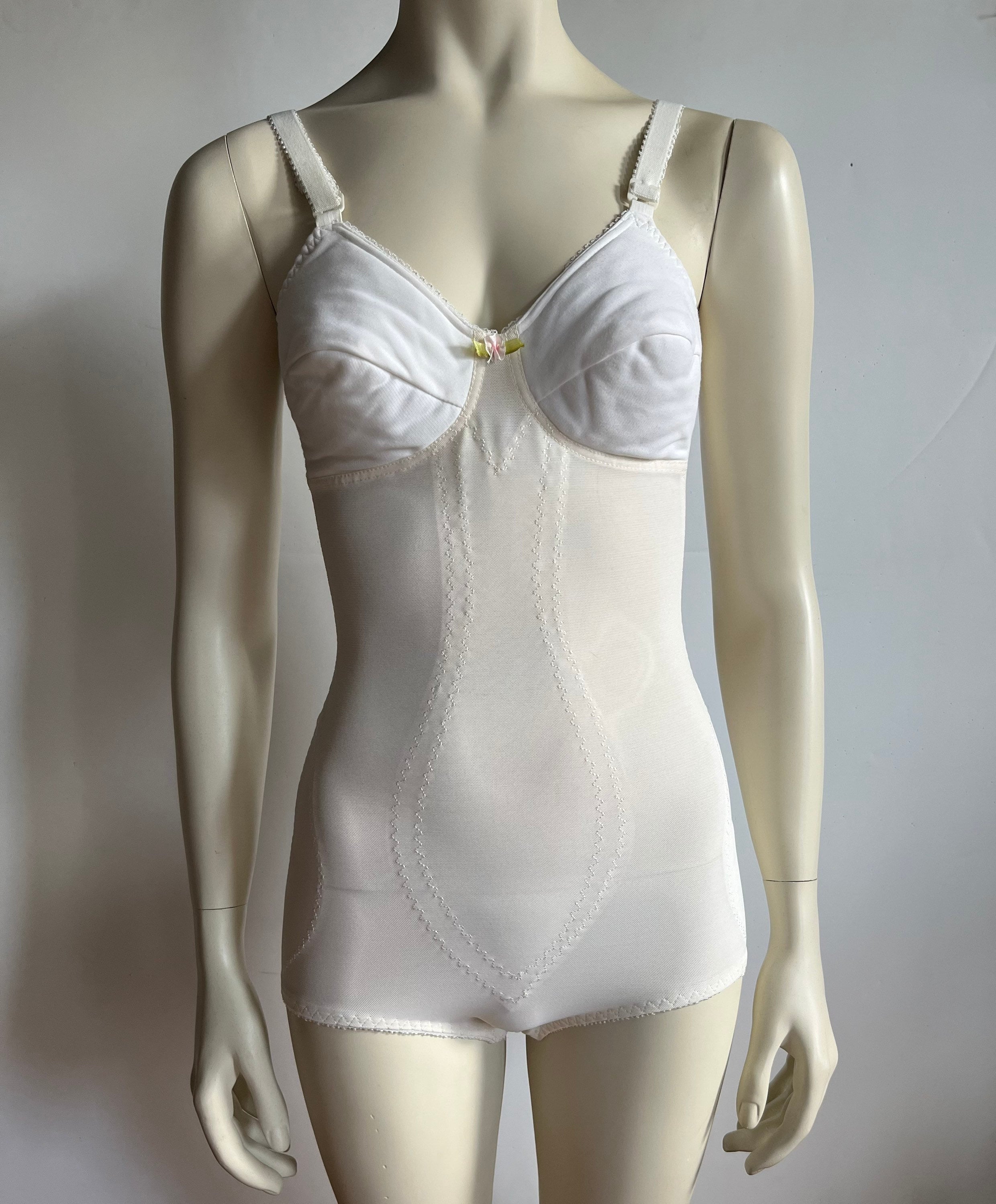 60s White Shapewear 