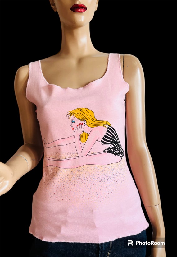 Small 80s Pink Tank