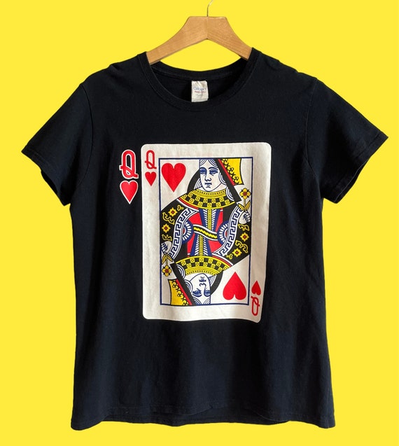 Queen Playing Card T-Shirt