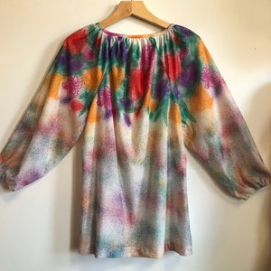 Air Brushed Floral Print Blouse image 7