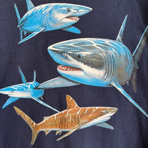 80s Shark T Shirt image 5