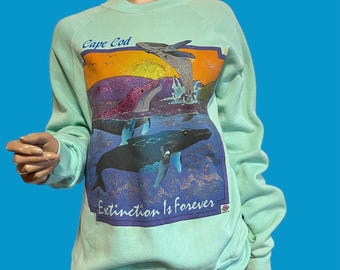 90s Whale Sweatshirt