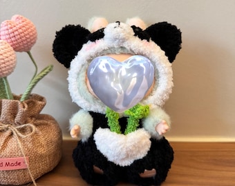 Panda Doll Costume  | Fits 15/17cm Trend Toys