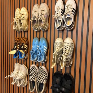 Organized Shoes Floating Display Wall Hanger Holder (20X)