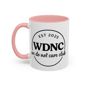 WDNC Personalized Coffee Mug - Custom Accent Mug for Coffee Lovers, Great for Gifts, Birthday