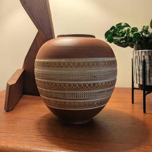 1960/70&#39;s vintage Dumler and Breiden pottery vase 188/18