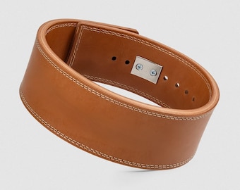 Leather Lever Belt | 10MM Powerlifting Gym Belt