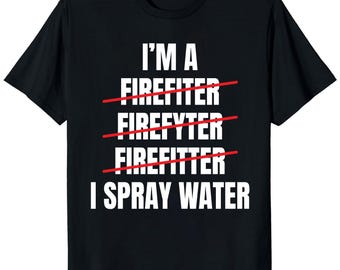 Firefighter Shirt, Thin Red Line T-Shirt, Fire Dept Gift, First Responder Tee, Firefighter Dad Gift, Firefighter Wife