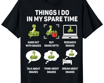 Funny Snake Lover Shirt, Reptile Owner Gift, Herpetology T-Shirt, Snake Mom, Serpent Lover Apparel