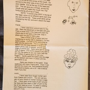 Vintage 1998 (FF) Magic Threads the Diva Pattern for a 25" Doll. UNCUT ...