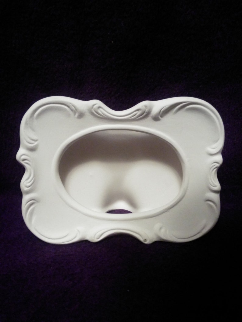 Picture Frameceramic Bisquepaint It Yourselfone Piece Self Etsy