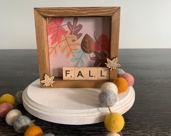 Mini Farmhouse Fall Autumn Signs