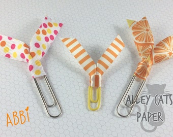 Abbi - Planner or Bookmark clips (3 Pack)