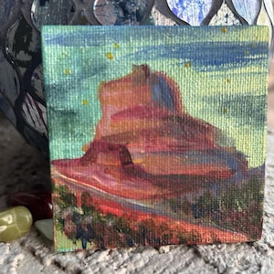 Sedona Twilight Red Rocks Magnent