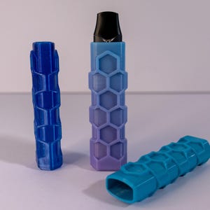 Honeycomb 1 Vuse Alto Case Magnetic 3d Printed Hex Ergonomic Grip Sleeve