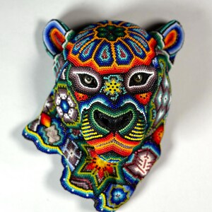 Jaguar Wixárika Wall Art