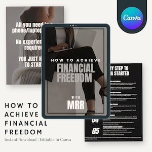BEGINNER-FRIENDLY MRR pdf  | Digital Product Business Guide | How to Start a Passive Income Side Hustle | Instant Download | Faceless