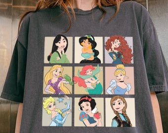Disney Princess T-Shirt, Matching Group Girl Shirt