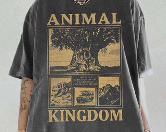 Retro Animal Kingdom Shirt, Disney World Animal Kingdom Shirts, Disney 2026 Shirts, Kilimanjaro Safaris Tee, Tree Of Life, Comfort Colors