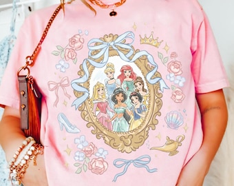 Comfort Color® Disney Princess Magical Coquette Shirt, Magic Kingdom, Disney Girls Trip, Disneyworld Tee