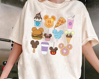 Snacking Around The World Comfort Color Shirt, Disney Snacks Shirt, Disney Vacation Shirt, Disney Matching Shirt, Disney Trip Shirt