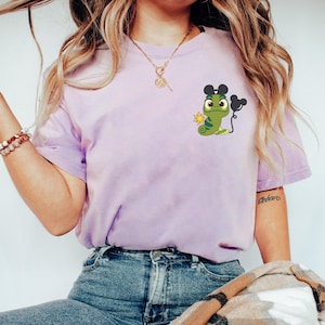 Cute Disney Pascal Shirt, Princess Rapunzel Fan Shirt, Disney Tangled Shirt, Cute Pascal Shirt, Disneyland Shirt, Mickey Ears Shirt