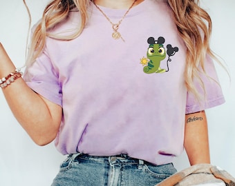 Cute Disney Pascal Shirt, Princess Rapunzel Fan Shirt, Disney Tangled Shirt, Cute Pascal Shirt, Disneyland Shirt, Mickey Ears Shirt