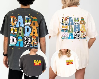 Disney Toy Story Mom Dad Shirt, Mother and Father Gift Shirt, Toy Story Family Trip Shirt, Disney Toy Story Land 2026 Trip
