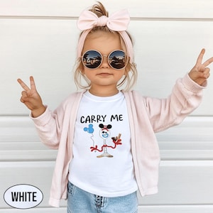 Carry Me Disney Kid Youth Toddler Onesie Shirt, Carry Me Forky Shirt, Toy Story Funny Forky Shirt, Disney Kids Shirt, Vacay Mode Shirt